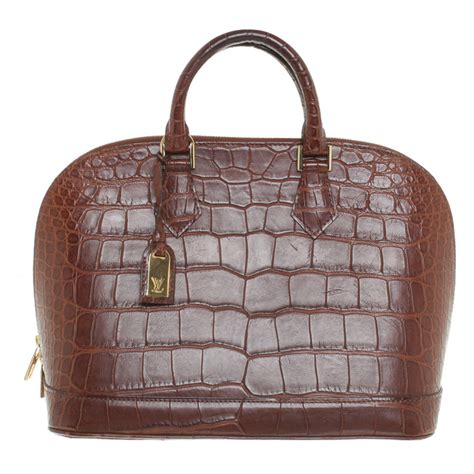 borsa louis vuitton pelle di coccodrillo|I prodotti Louis Vuitton: Alma BB.